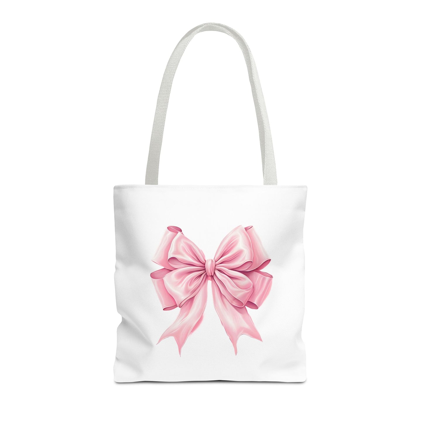 Chic Pink Bow Tote Bag, Stylish Carry-All for Gifts, Shopping, & Everyday Use, Perfect for Birthdays, Holidays, and Celebrations