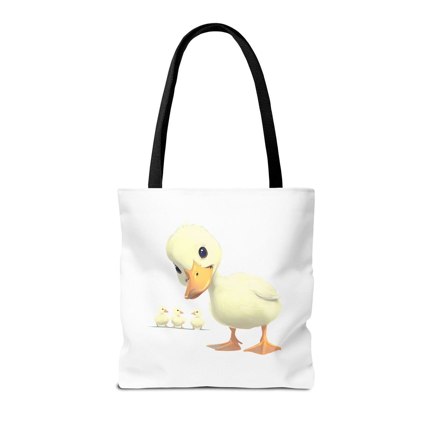 Adorable Duck Family Tote Bag, Cute Animal Lover Gift, Eco-Friendly Shopping Bag, Spring Gift, Easter Tote