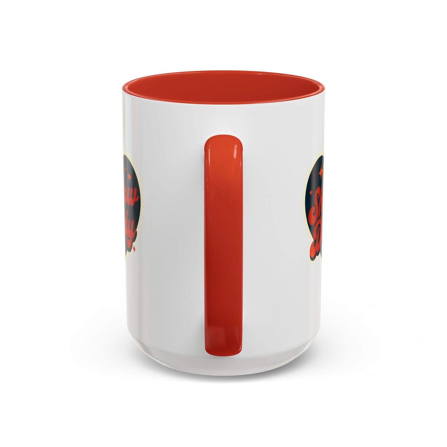 Shadow Daddy Accent Coffee Mug - Perfect for Dads, Gifts for Him, Unique Coffee Cups, Father's Day, Fun Kitchen Decor, Fun Drinkware