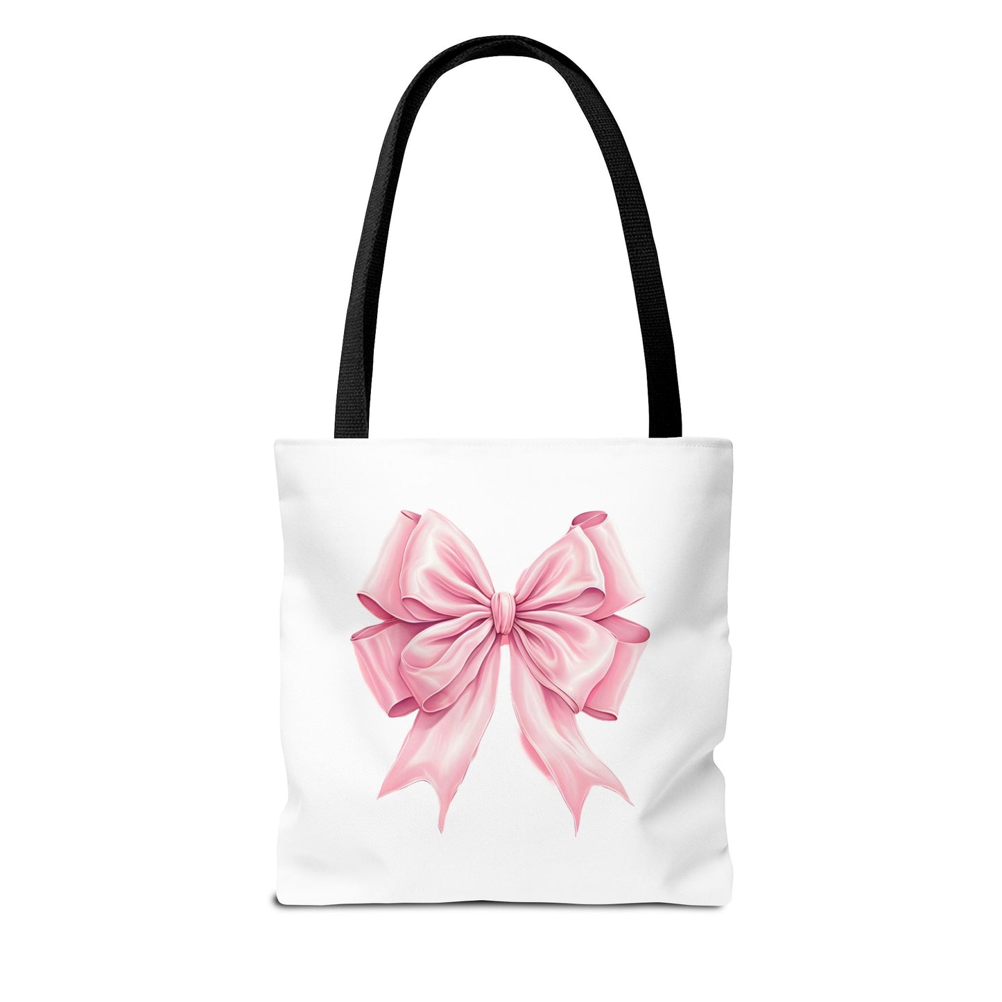 Chic Pink Bow Tote Bag, Stylish Carry-All for Gifts, Shopping, & Everyday Use, Perfect for Birthdays, Holidays, and Celebrations
