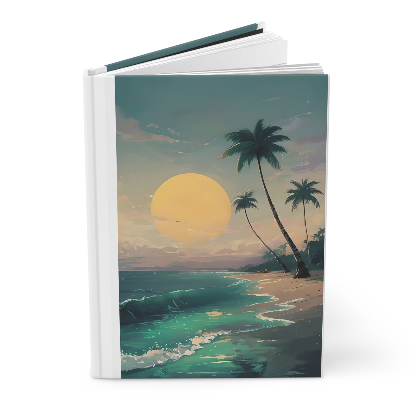 Tropical Sunset Journal: Beach Vibes, Travel Diary, Nature Sketchbook, Gift for Writers, Summer Memories