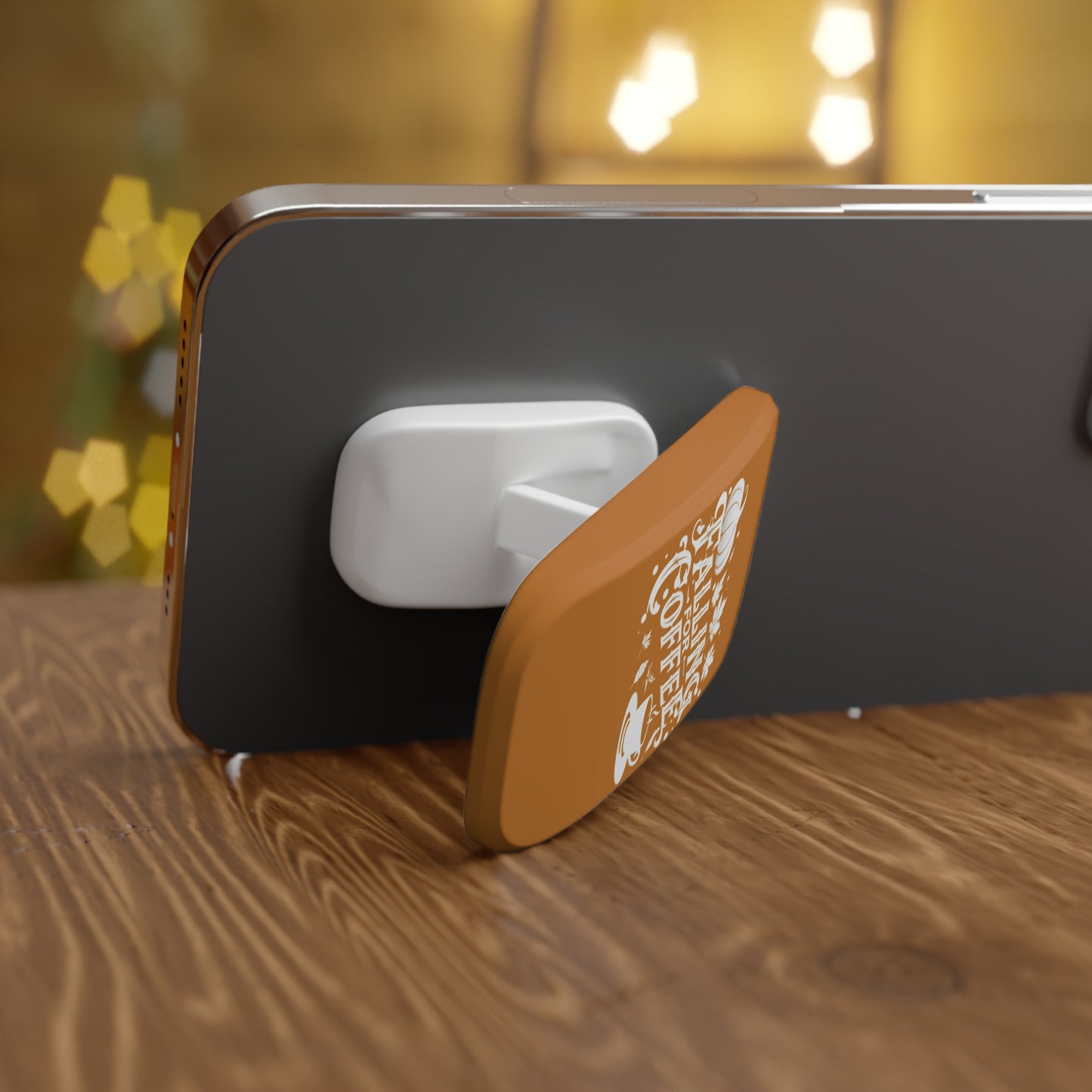 Falling for Coffee Phone Grip – Cozy Autumn Coffee Lover Accessory