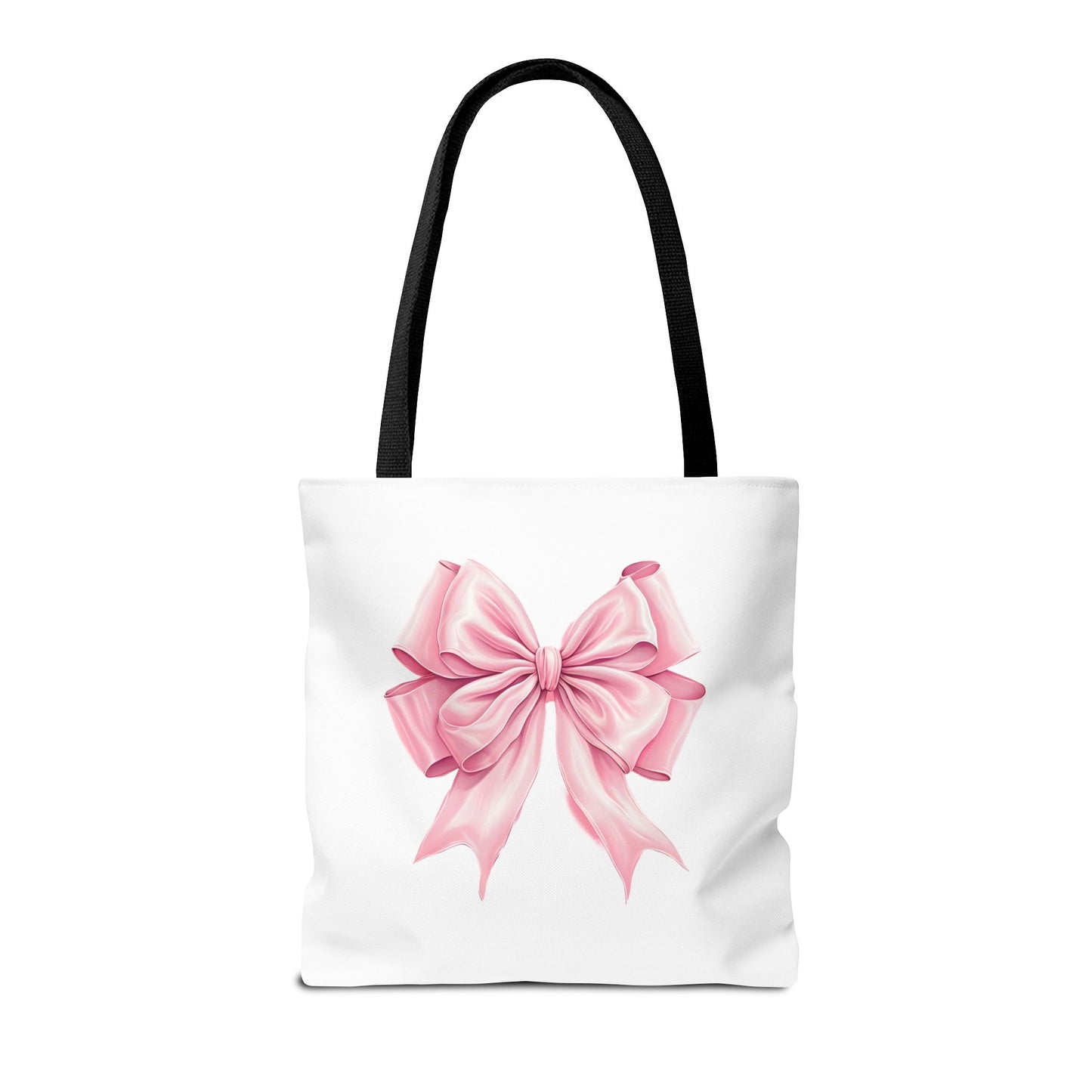 Chic Pink Bow Tote Bag, Stylish Carry-All for Gifts, Shopping, & Everyday Use, Perfect for Birthdays, Holidays, and Celebrations