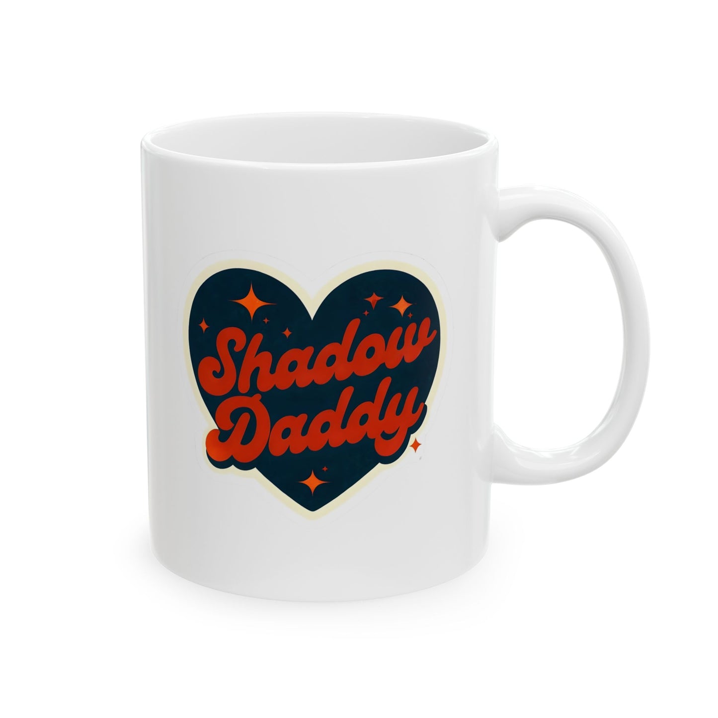 Shadow Daddy Ceramic Mug - Perfect for Coffee Lovers, Tea Enthusiasts, Home Decor, Gift for Friends, Unique Kitchenware