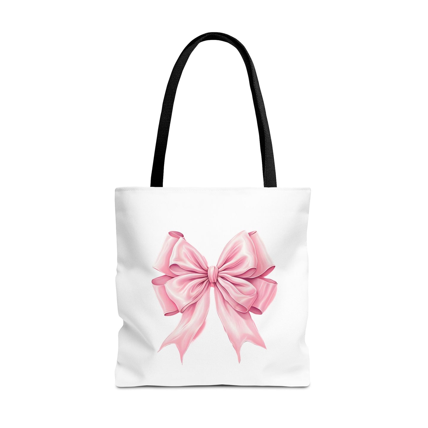 Chic Pink Bow Tote Bag, Stylish Carry-All for Gifts, Shopping, & Everyday Use, Perfect for Birthdays, Holidays, and Celebrations