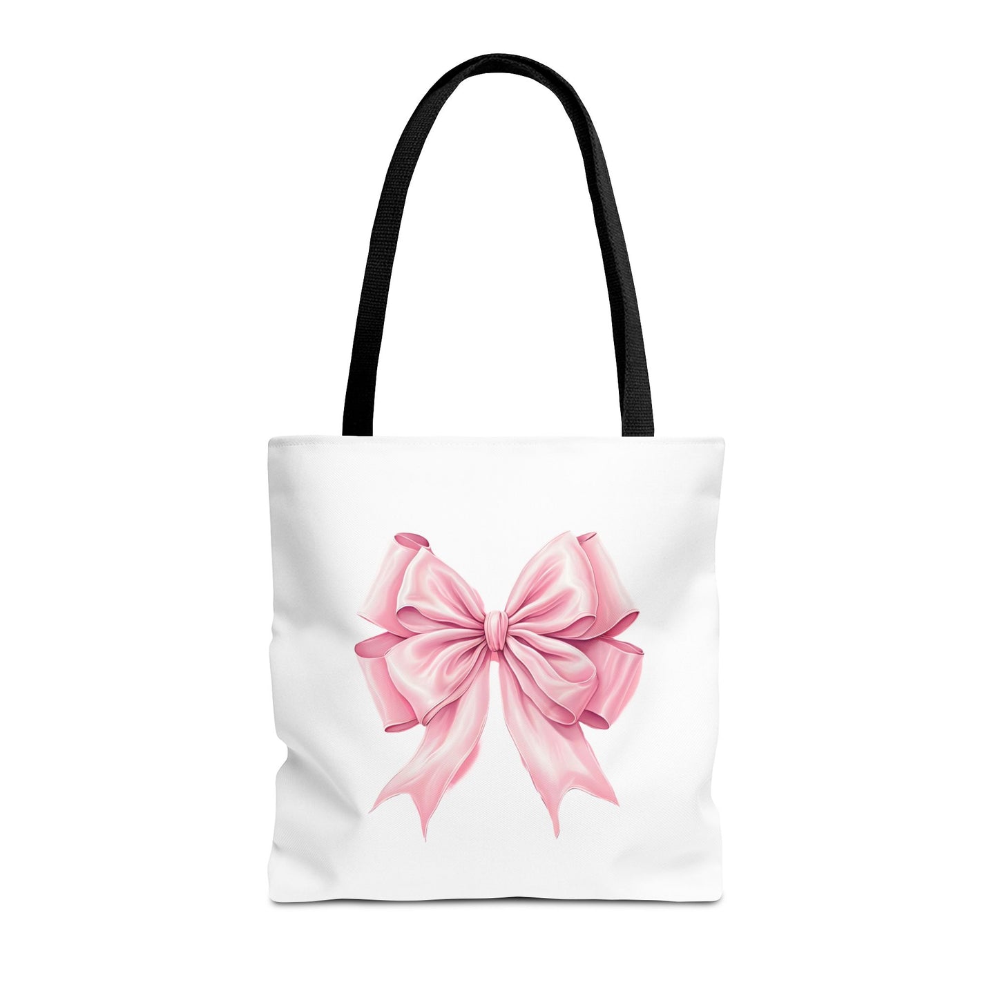Chic Pink Bow Tote Bag, Stylish Carry-All for Gifts, Shopping, & Everyday Use, Perfect for Birthdays, Holidays, and Celebrations