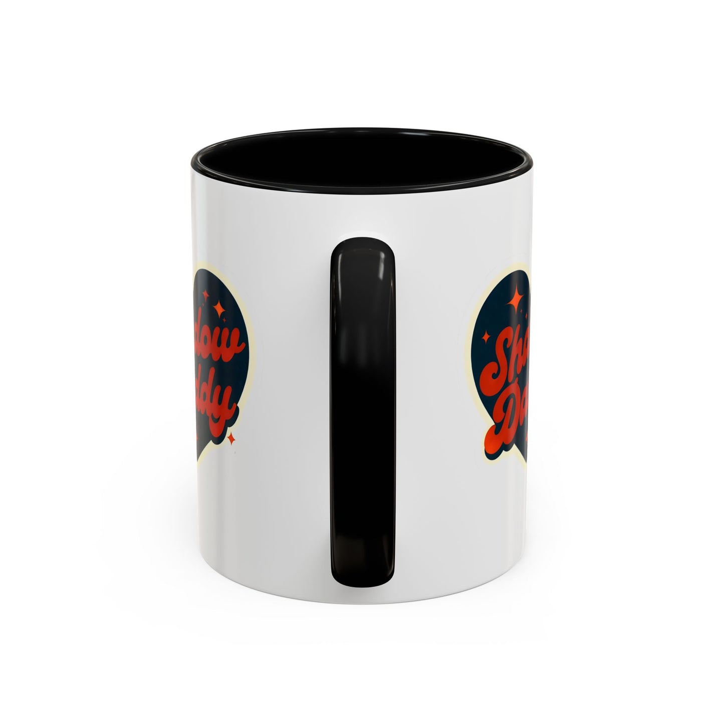 Shadow Daddy Accent Coffee Mug - Perfect for Dads, Gifts for Him, Unique Coffee Cups, Father's Day, Fun Kitchen Decor, Fun Drinkware