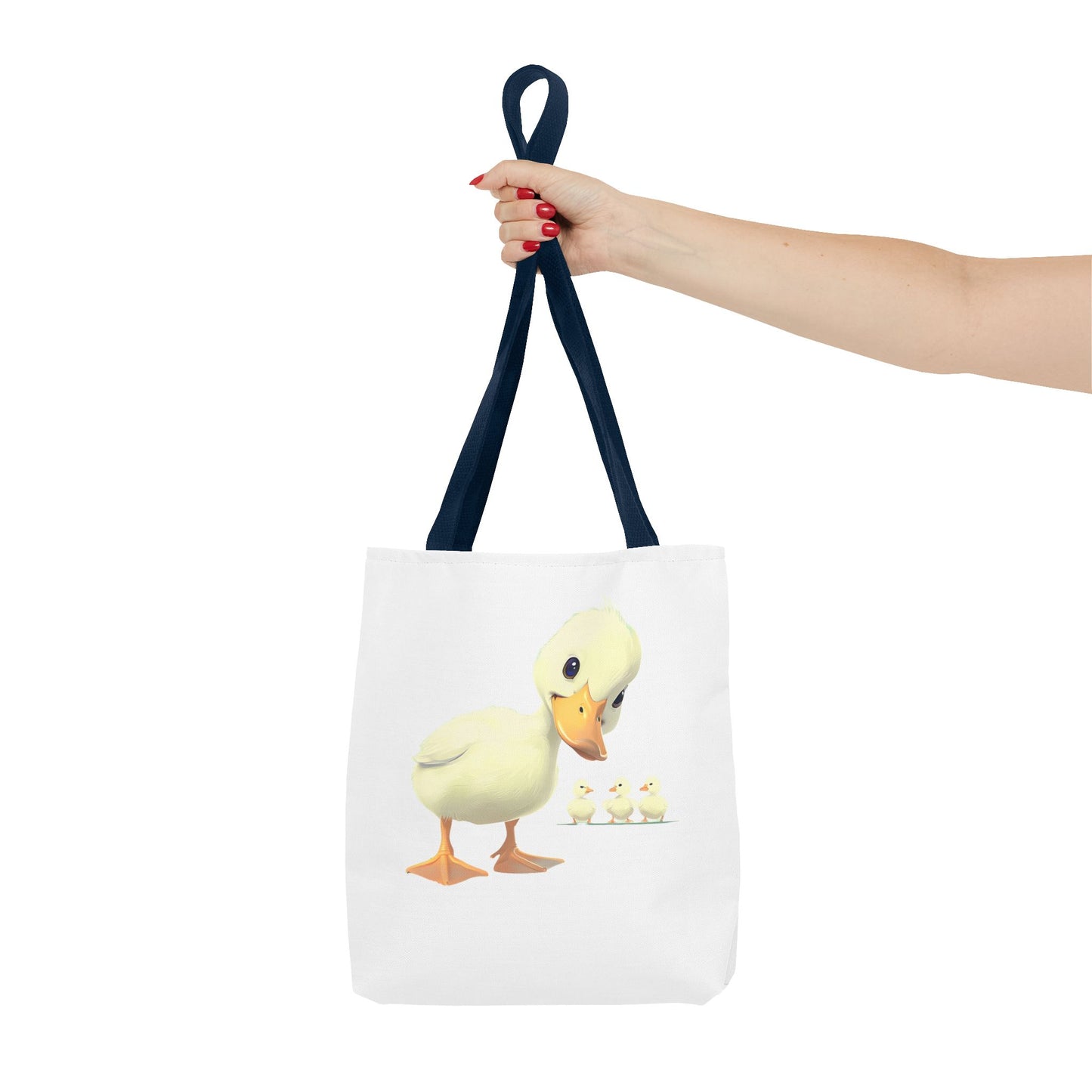Adorable Duck Family Tote Bag, Cute Animal Lover Gift, Eco-Friendly Shopping Bag, Spring Gift, Easter Tote