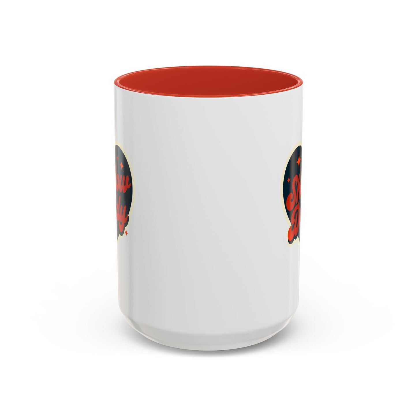 Shadow Daddy Accent Coffee Mug - Perfect for Dads, Gifts for Him, Unique Coffee Cups, Father's Day, Fun Kitchen Decor, Fun Drinkware