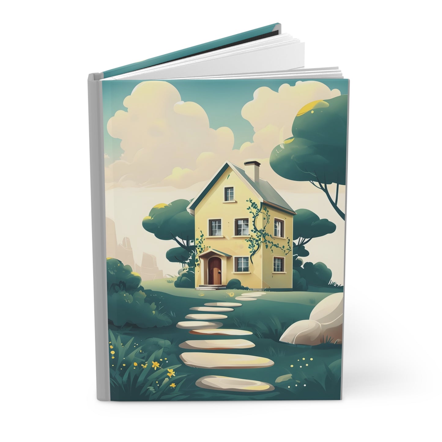 Charming Home Journal | Perfect for Writing, Sketching, Gift for Nature Lovers, Stationery, or Personal Reflection