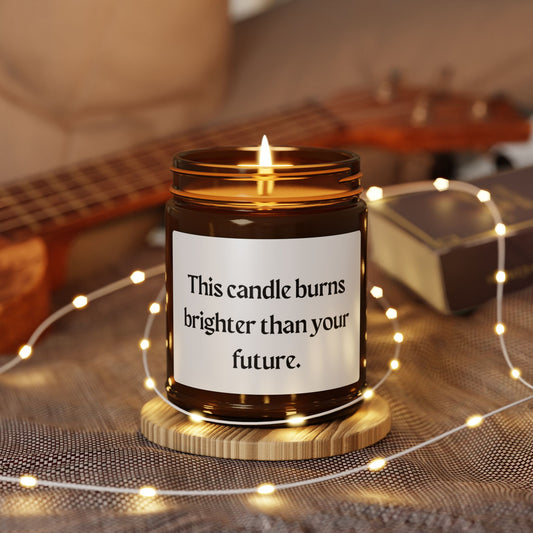 Humorous Scented Soy Candle, Emotional Decor, Relaxation Candle, Home Fragrance