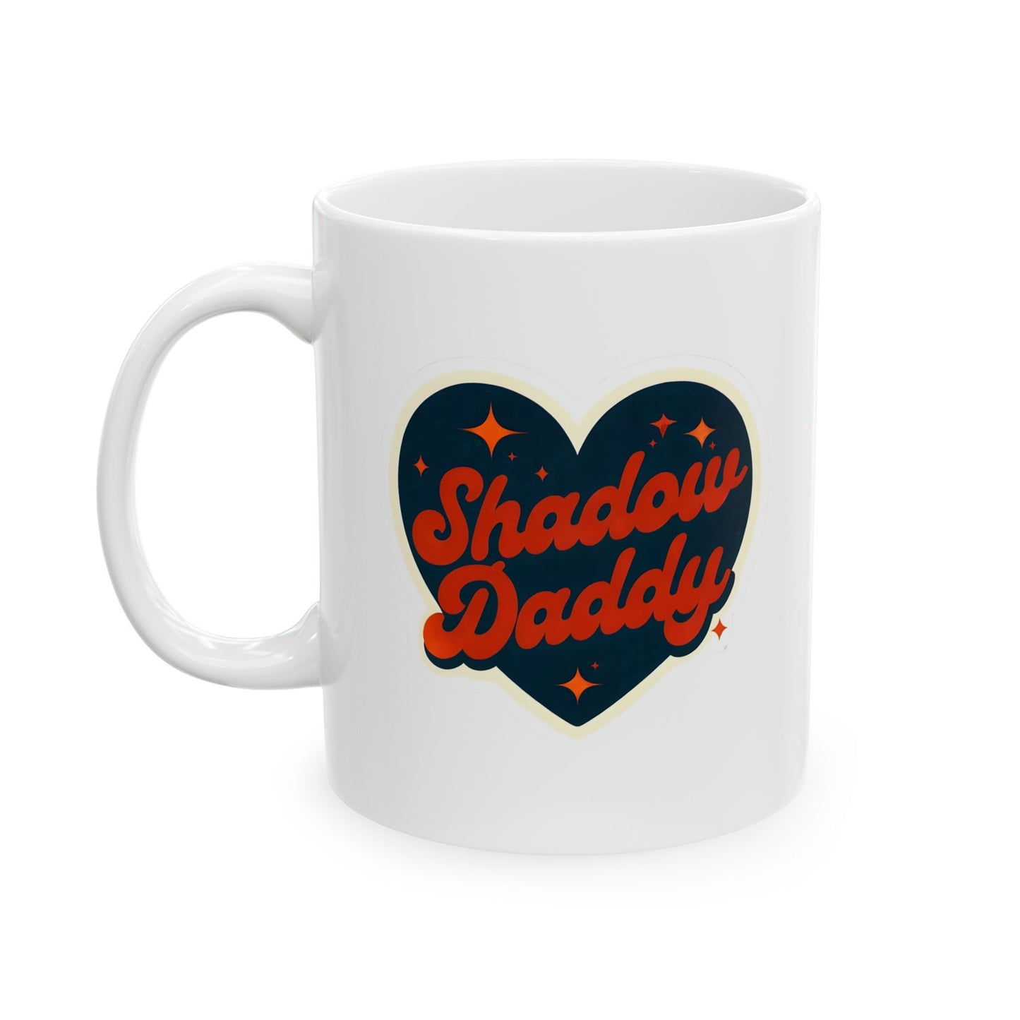 Shadow Daddy Ceramic Mug - Perfect for Coffee Lovers, Tea Enthusiasts, Home Decor, Gift for Friends, Unique Kitchenware