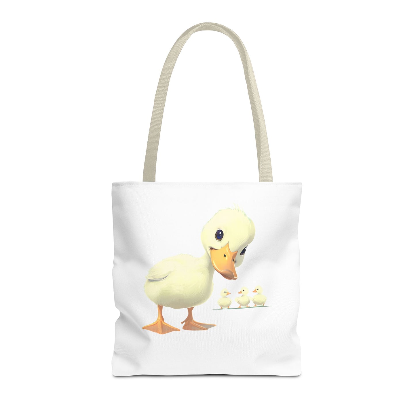 Adorable Duck Family Tote Bag, Cute Animal Lover Gift, Eco-Friendly Shopping Bag, Spring Gift, Easter Tote