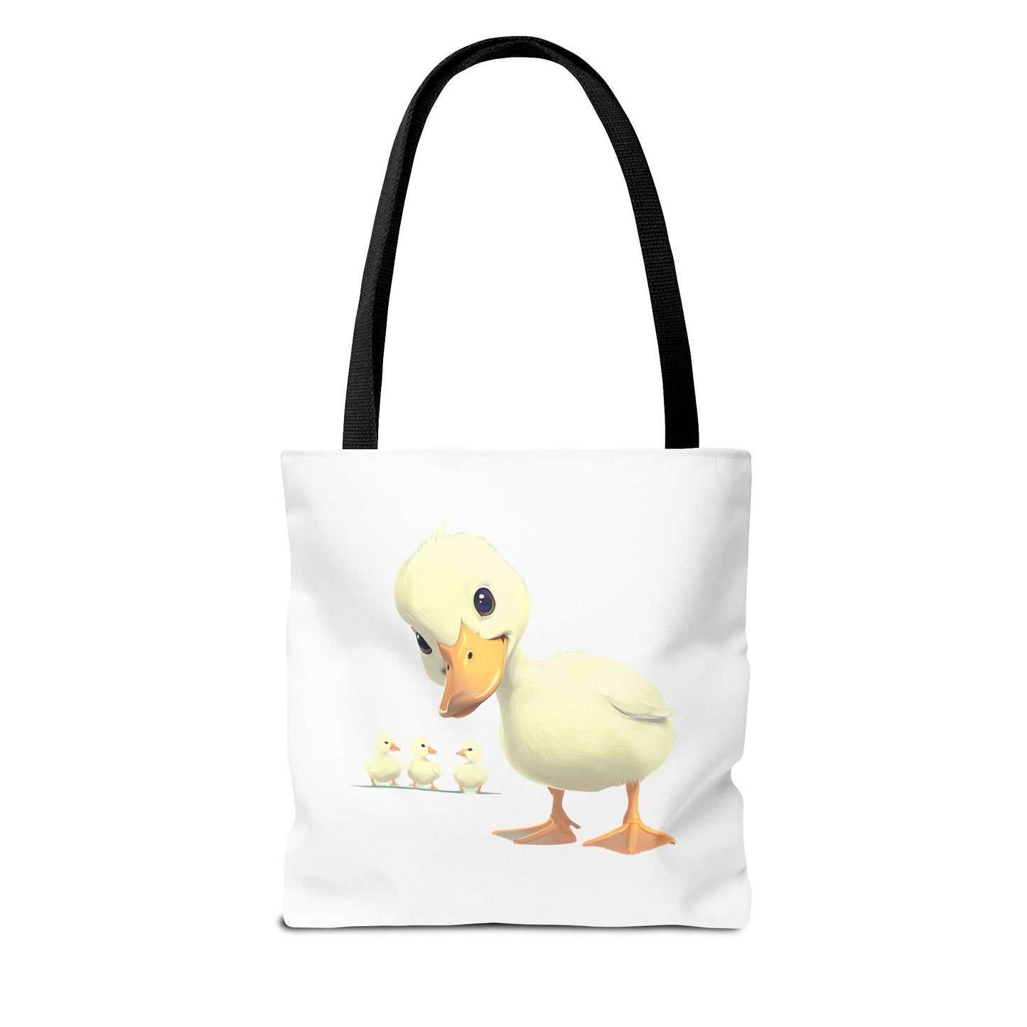Adorable Duck Family Tote Bag, Cute Animal Lover Gift, Eco-Friendly Shopping Bag, Spring Gift, Easter Tote