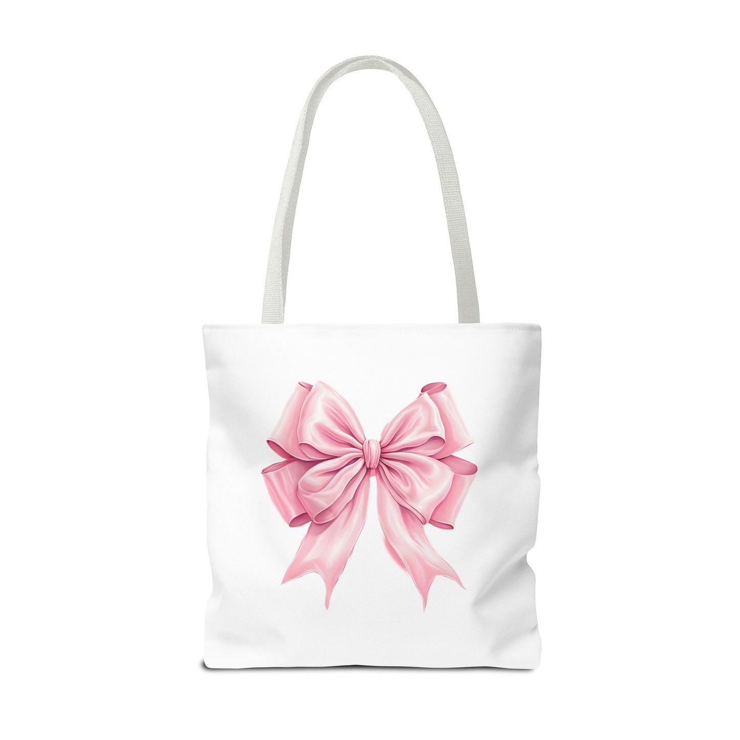 Chic Pink Bow Tote Bag, Stylish Carry-All for Gifts, Shopping, & Everyday Use, Perfect for Birthdays, Holidays, and Celebrations