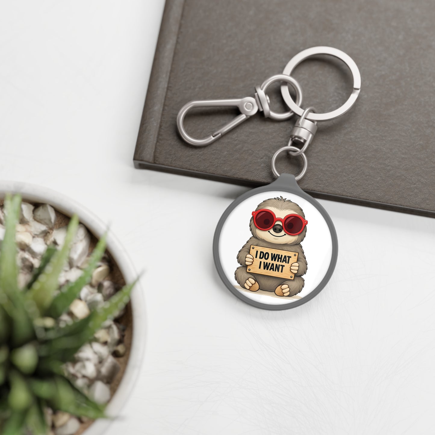 Funny Sloth Keychain – I Do What I Want