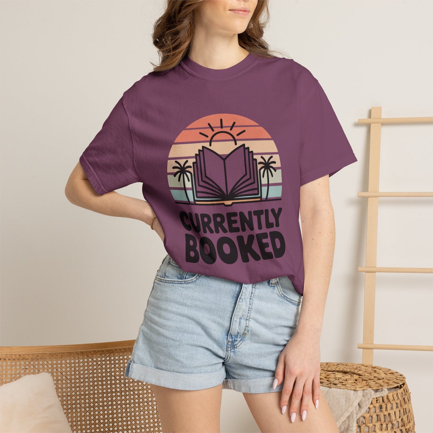 Booktok Shirt, Currently Booked Tee, Romance Reader Shirt, Funny Book Lover Gift, Summer Reading Shirt