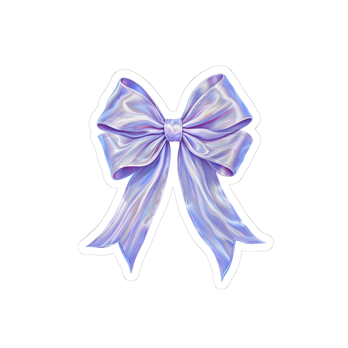 Elegant Bow Kiss-Cut Stickers for Gift Wrapping, Laptop Decor, Scrapbooking, Party Favors, and Crafting
