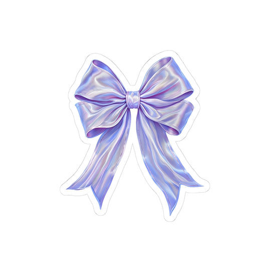 Elegant Bow Kiss-Cut Stickers for Gift Wrapping, Laptop Decor, Scrapbooking, Party Favors, and Crafting