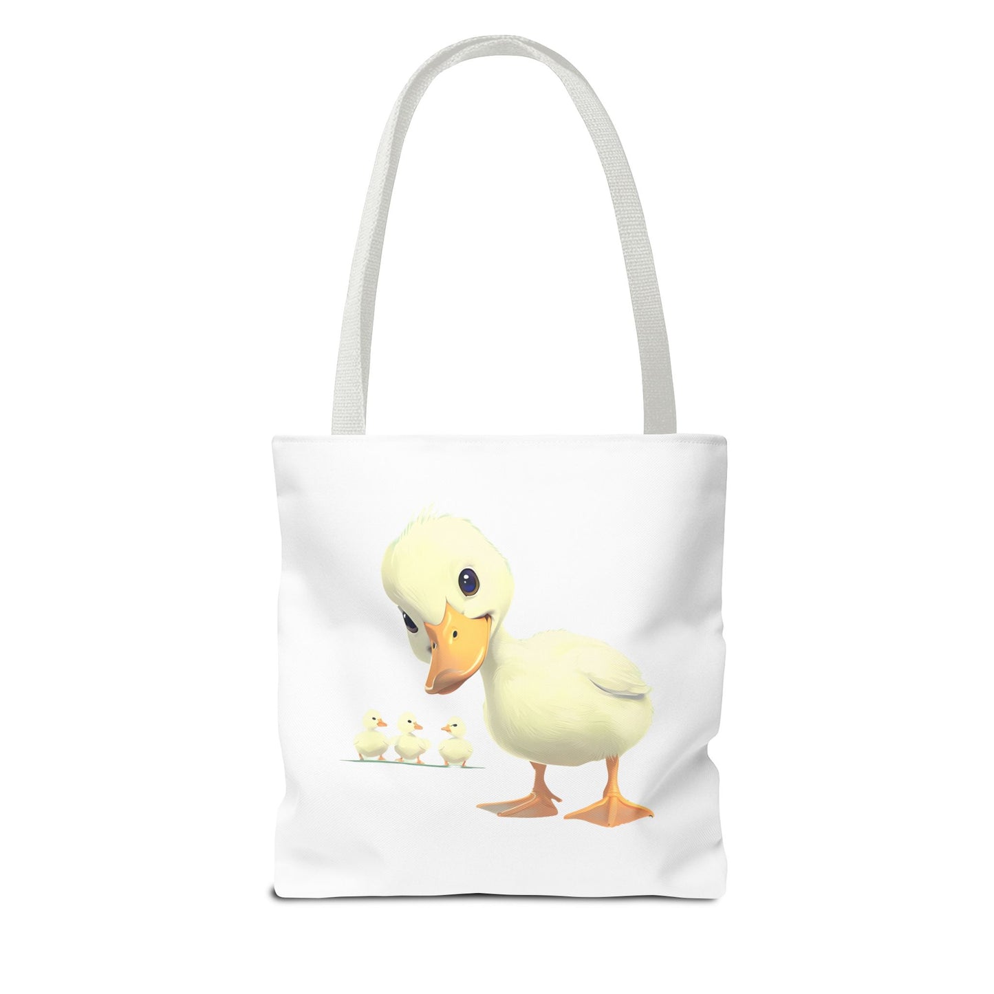 Adorable Duck Family Tote Bag, Cute Animal Lover Gift, Eco-Friendly Shopping Bag, Spring Gift, Easter Tote