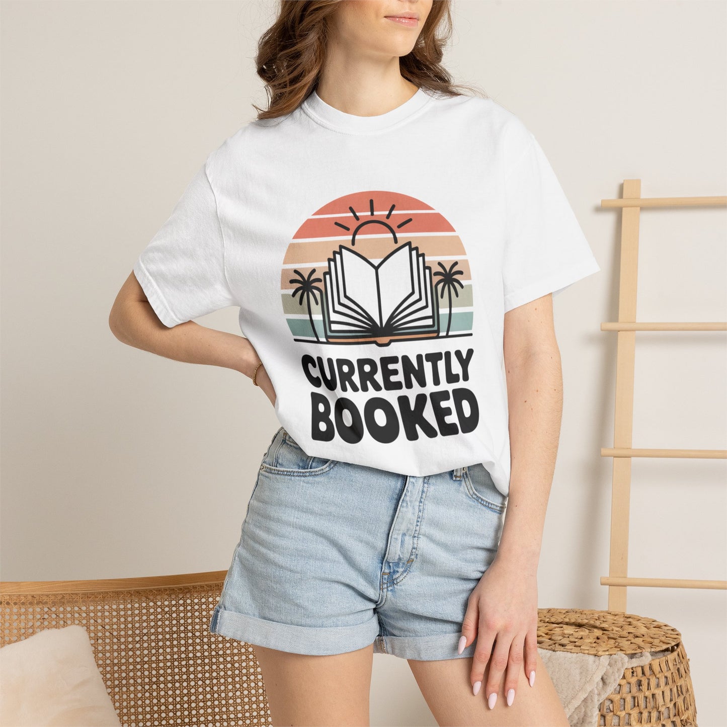 Booktok Shirt, Currently Booked Tee, Romance Reader Shirt, Funny Book Lover Gift, Summer Reading Shirt