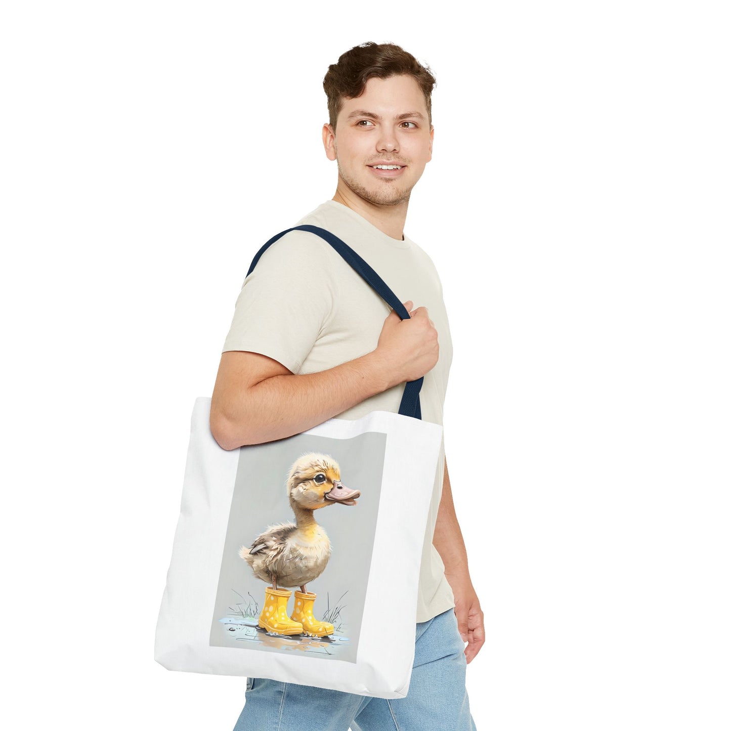 Adorable Duckling Tote Bag - Cute Animal Lover Gift, Eco-Friendly Shopping Bag, Springtime Accessory, Easter gift, Fun Gift Idea