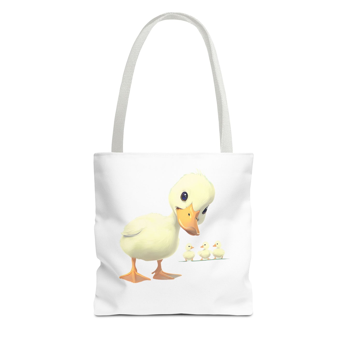 Adorable Duck Family Tote Bag, Cute Animal Lover Gift, Eco-Friendly Shopping Bag, Spring Gift, Easter Tote