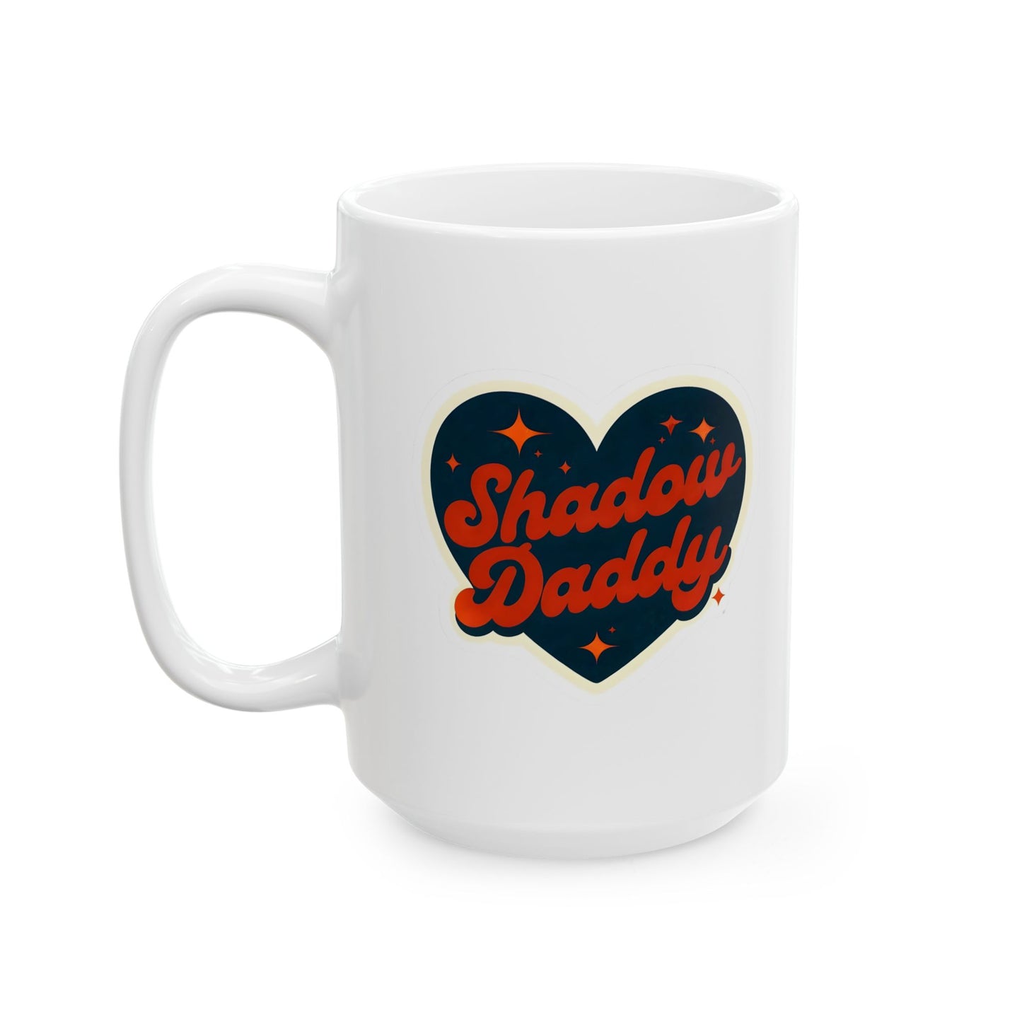 Shadow Daddy Ceramic Mug - Perfect for Coffee Lovers, Tea Enthusiasts, Home Decor, Gift for Friends, Unique Kitchenware