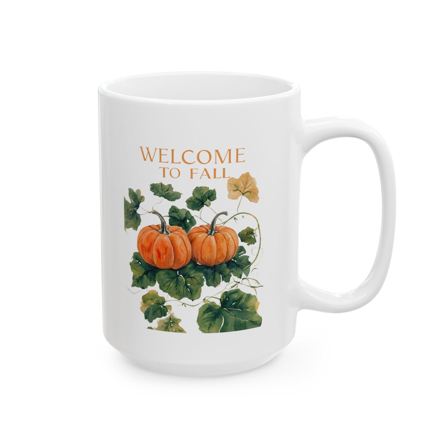 Welcome to Fall Pumpkin Coffee Mug