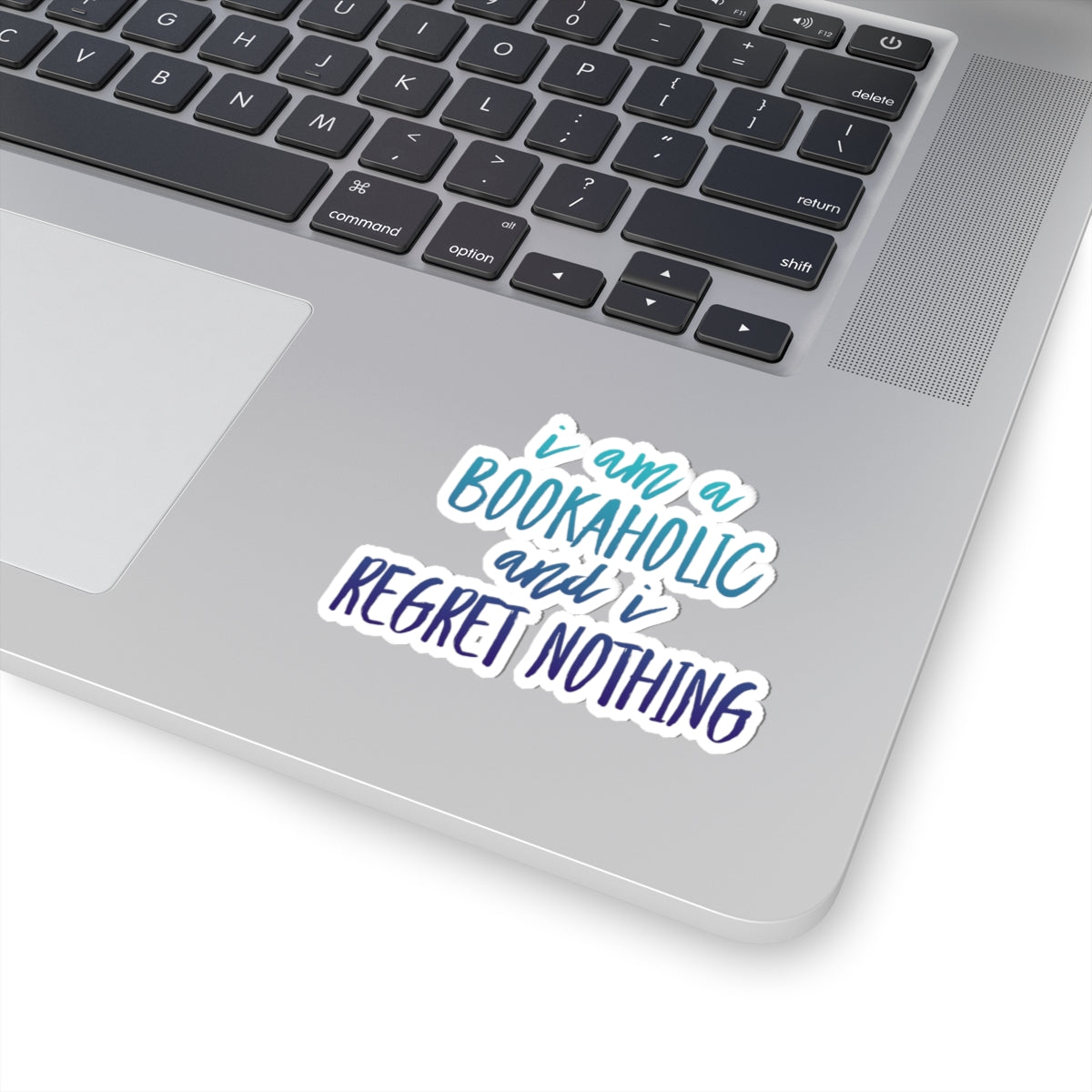 Bookaholic Sticker – Funny Book Lover Vinyl Decal
