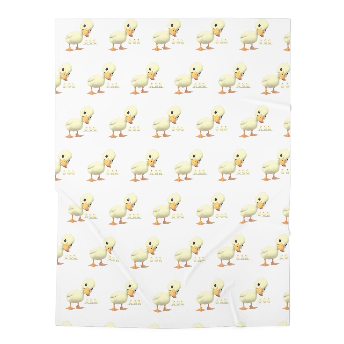 Adorable Duck Baby Swaddle Blanket, Soft Infant Wrap, New Mom Gift, Nursery Decor, Baby Shower Present, Fun and Cozy