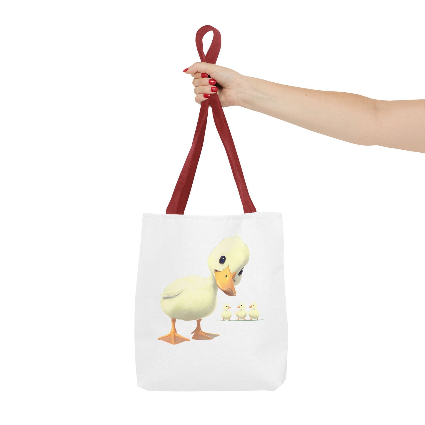 Adorable Duck Family Tote Bag, Cute Animal Lover Gift, Eco-Friendly Shopping Bag, Spring Gift, Easter Tote