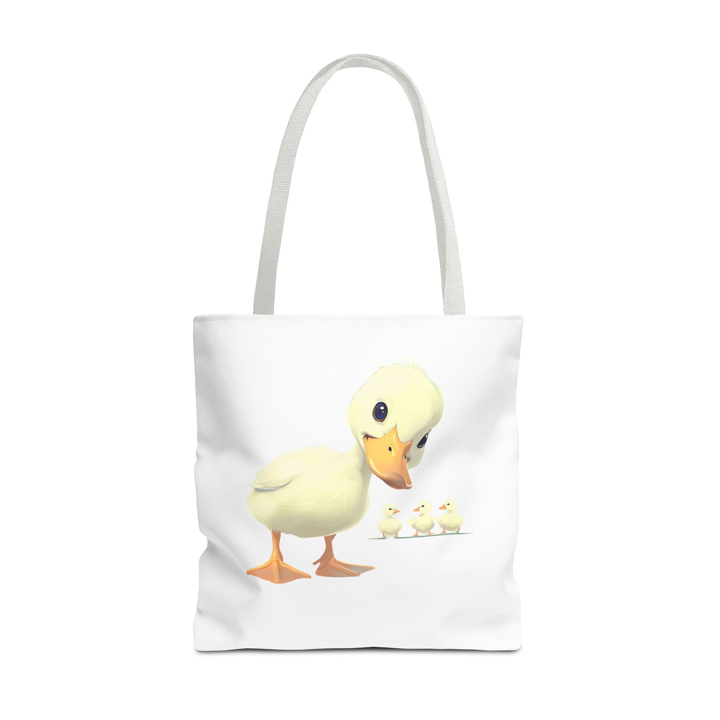 Adorable Duck Family Tote Bag, Cute Animal Lover Gift, Eco-Friendly Shopping Bag, Spring Gift, Easter Tote