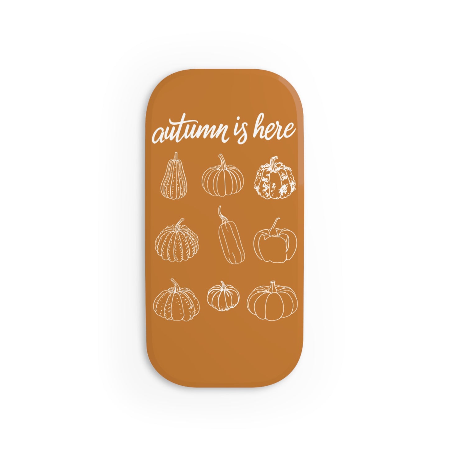 Autumn Phone Grip, Fall Pumpkin Grip, Autumn Is Here Grip, Pumpkin Cell Grip, Seasonal Phone Grip, Fall Phone Accessory, Pumpkin Gift