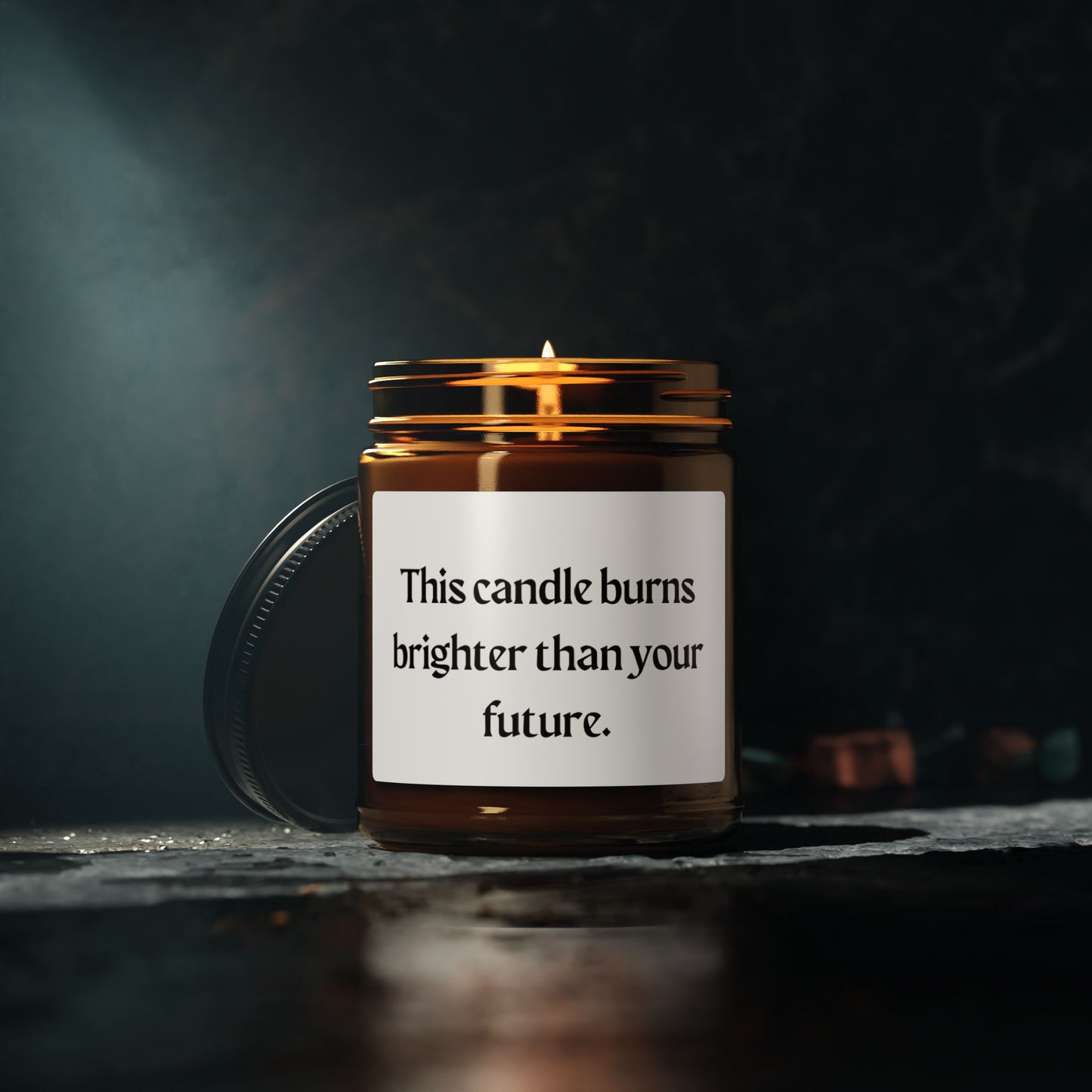 Humorous Scented Soy Candle, Emotional Decor, Relaxation Candle, Home Fragrance