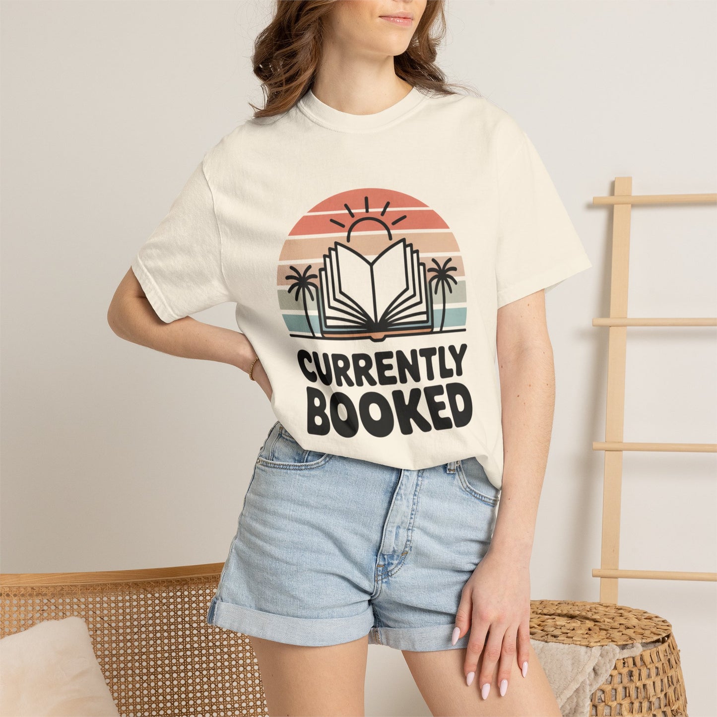 Booktok Shirt, Currently Booked Tee, Romance Reader Shirt, Funny Book Lover Gift, Summer Reading Shirt