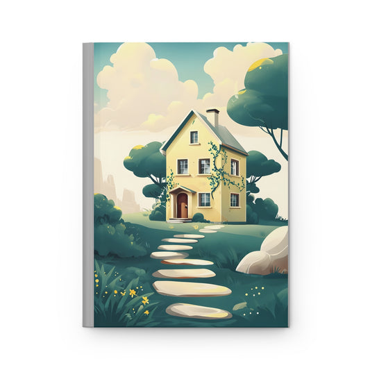 Charming Home Journal | Perfect for Writing, Sketching, Gift for Nature Lovers, Stationery, or Personal Reflection