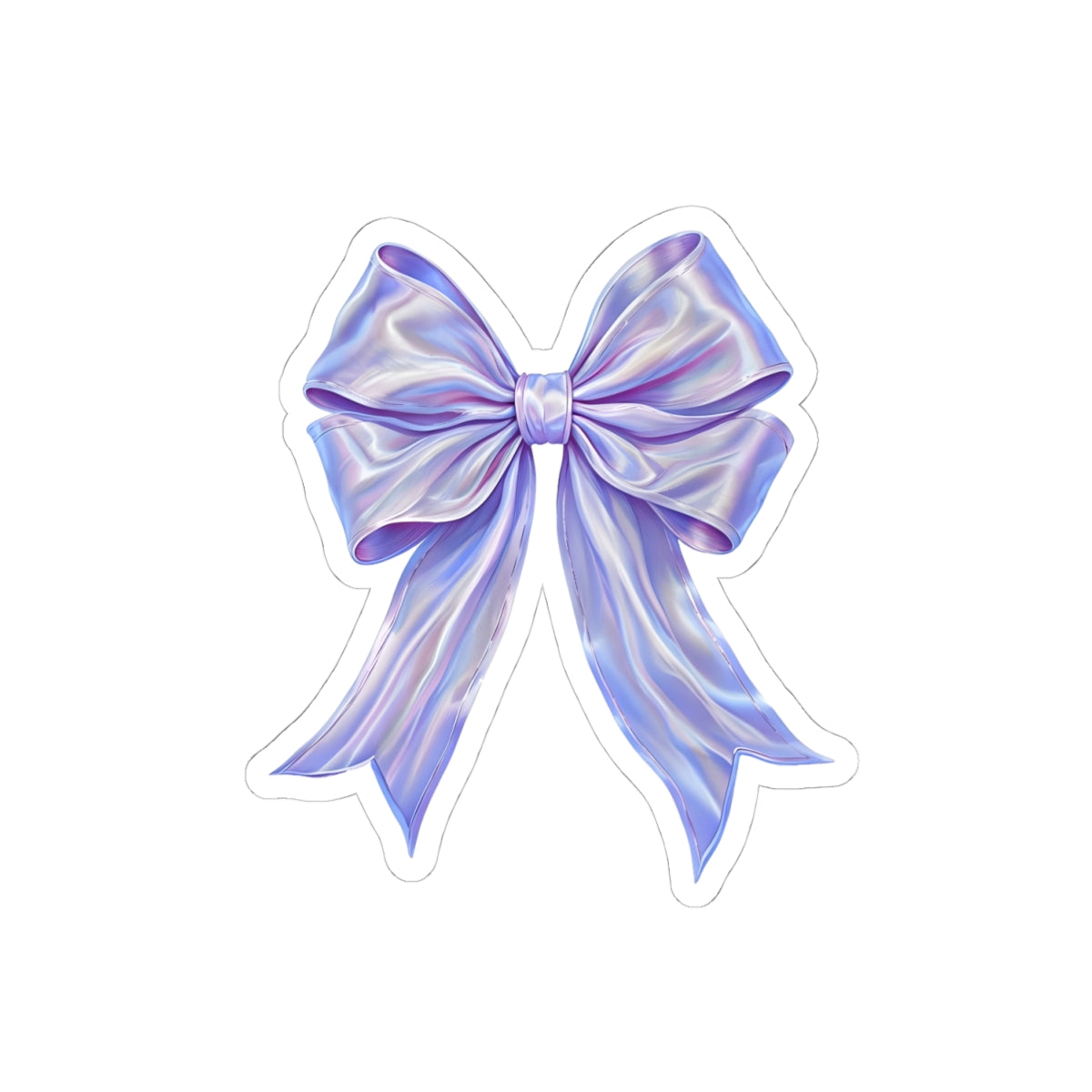Elegant Bow Kiss-Cut Stickers for Gift Wrapping, Laptop Decor, Scrapbooking, Party Favors, and Crafting