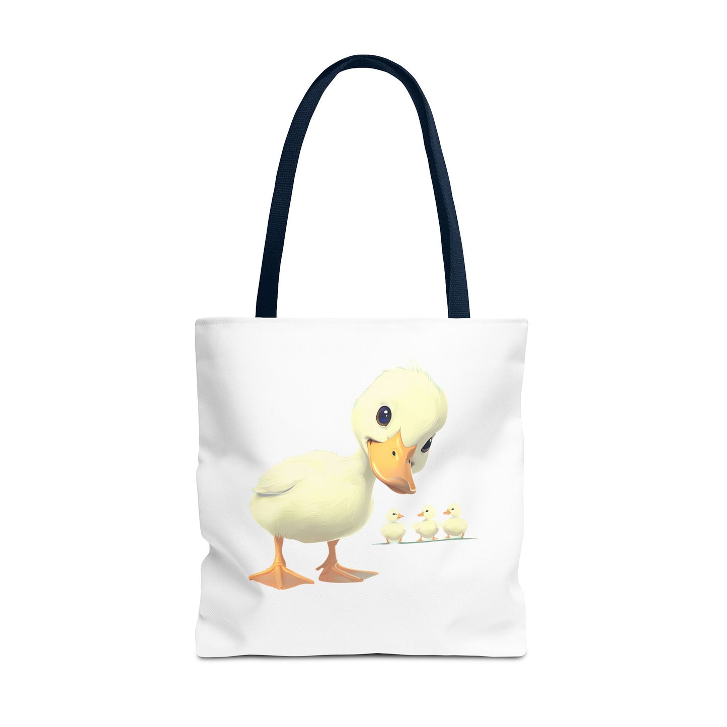 Adorable Duck Family Tote Bag, Cute Animal Lover Gift, Eco-Friendly Shopping Bag, Spring Gift, Easter Tote