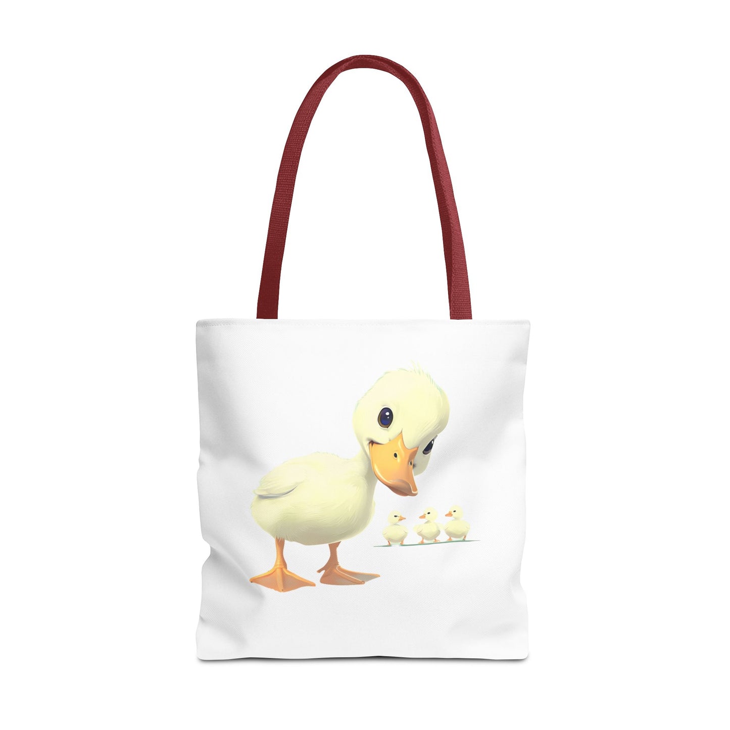 Adorable Duck Family Tote Bag, Cute Animal Lover Gift, Eco-Friendly Shopping Bag, Spring Gift, Easter Tote