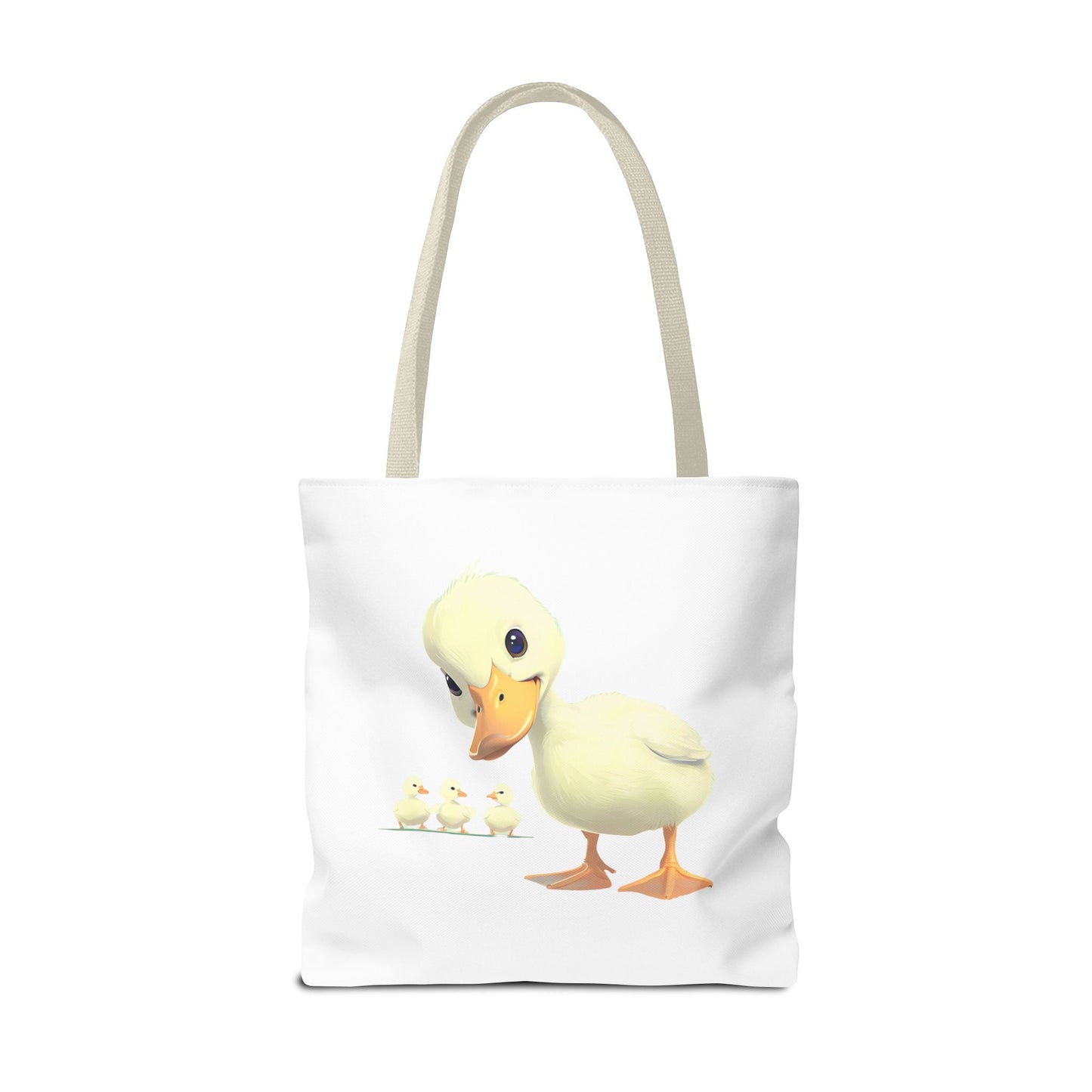 Adorable Duck Family Tote Bag, Cute Animal Lover Gift, Eco-Friendly Shopping Bag, Spring Gift, Easter Tote