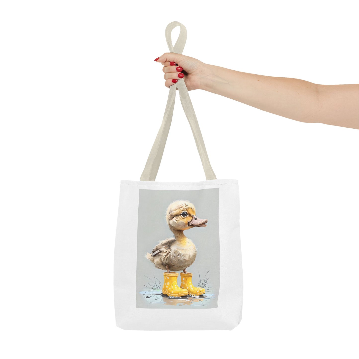 Adorable Duckling Tote Bag - Cute Animal Lover Gift, Eco-Friendly Shopping Bag, Springtime Accessory, Easter gift, Fun Gift Idea