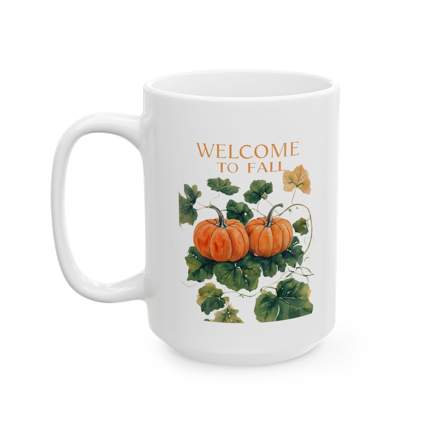 Welcome to Fall Pumpkin Coffee Mug